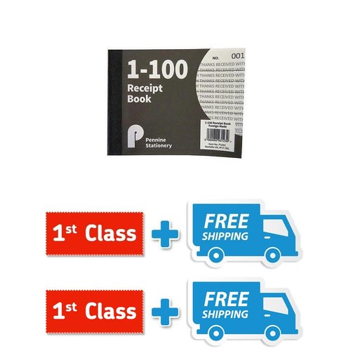 Receipt book to 100 - -,