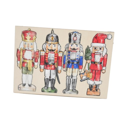 4pcs christmas nutcracker - 4pcs,