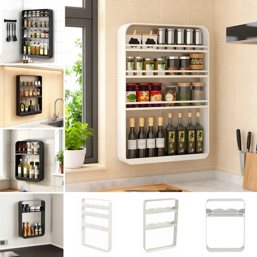 Multi tier steel spice - multi-tier, rack