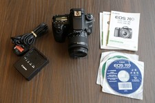 Canon EOS 70D 20.2MP Digital SLR Camera Black with 18-55mm STM Lens