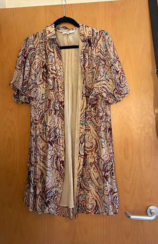 Next beige paisley chiffon - beige,