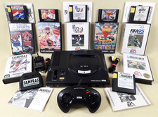 Sega Mega Drive console High Definition version & games bundle GC full set up