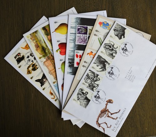Stamps royal mail fdc 6 - mail,