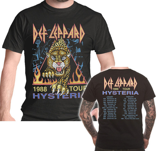 Official def leppard shirt - official,
