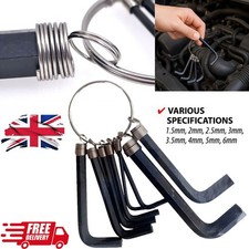 Hex Keys Set Of 8 Hex Keys With Key Ring Holder 8 Size L Keys Allen Key