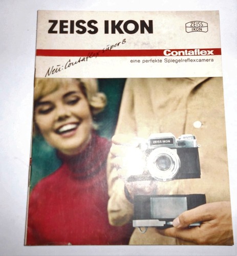 Original brochure 1963 zeiss - original,