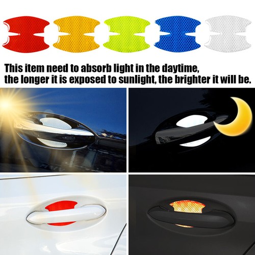 4pcs reflective sticker car - reflective,