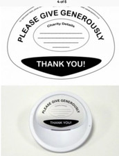 LABELS FOR CHARITY COLLECTION