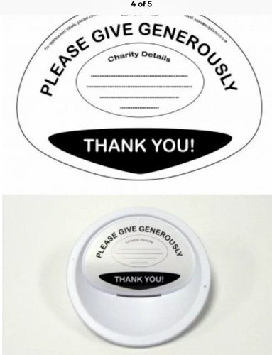 Labels for charity - for,