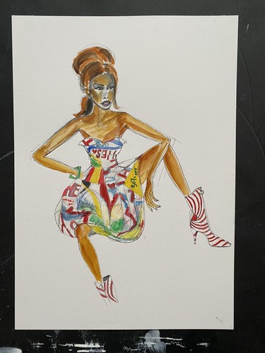 Fashion illustration original - fashion,