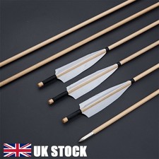 Archery 31.5" Wooden Arrows 5"