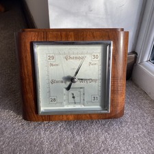 Vintage Wooden Barometer SB