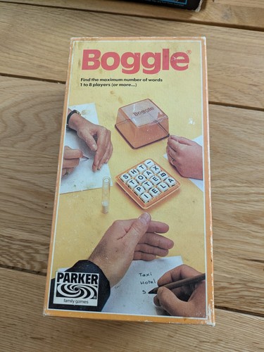 Parker vintage boggle board - parker,