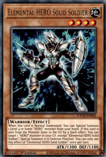 Elemental hero solid soldier - hero,
