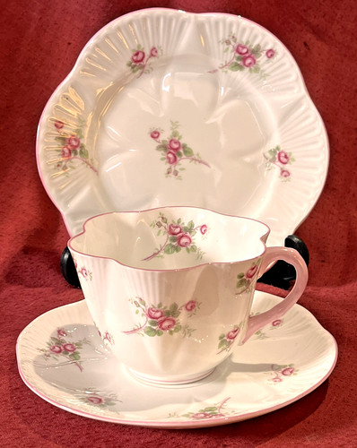 Vintage shelley bridal rose - vintage,