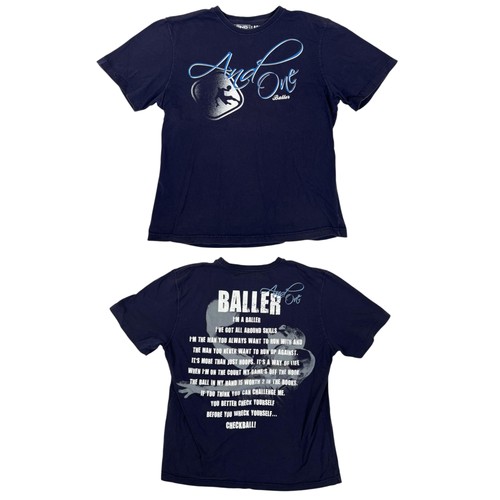 Vintage and1 shirt mens - vintage, t-shirt