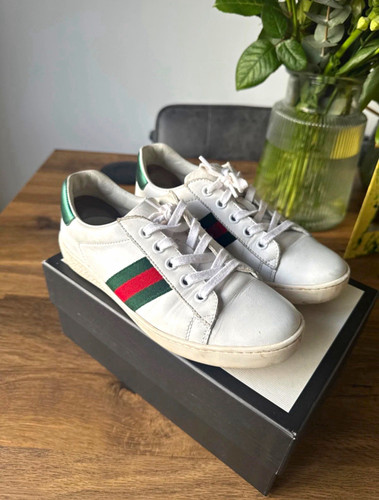 Gucci white leather low - gucci, 13