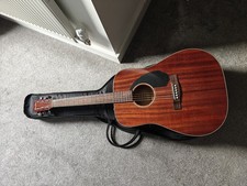Fender CD-60S Acoustic Guitar + Black Case – Never Used