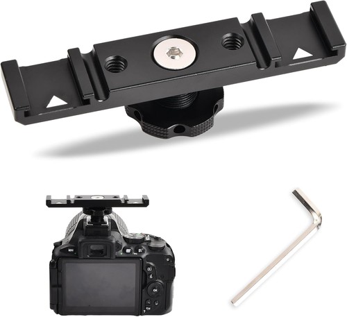 Dual cold shoe mount - dual, bracket