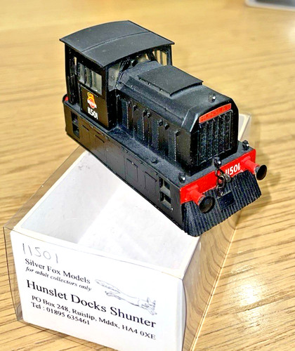 Silver fox gauge hunslet - silver,