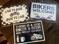 3x Garage, Man Cave Metal