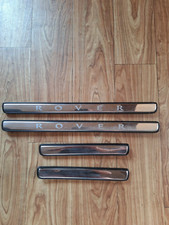 GENUINE ROVER 75 FULL SET (4) CHROME INNER DOOR SILL TRIMS