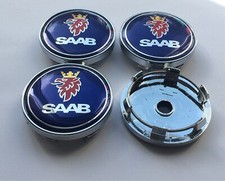 Saab alloy wheel hub centre - saab,