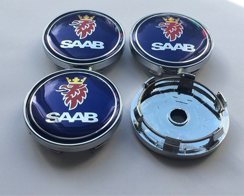 Saab alloy wheel hub centre - saab,