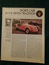 Healey article. Austin Healey