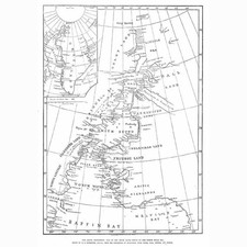 British Arctic Expedition Map
