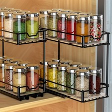 2 Tier Pull Out Spice Rack