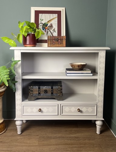 Low bookcase hall console - bookcase,