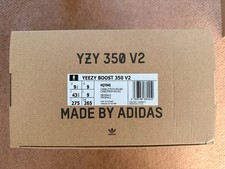 Adidas Yeezy Boost 350 V2 HQ7045 UK 9 Carbon Beluga Trainers Sneakers