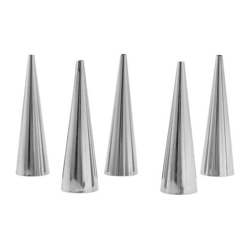 6pcs stainless steel pastry - stainless,