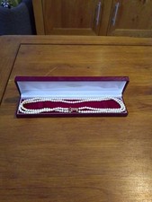 Pearl Necklace with Gold