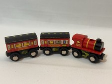 Bigjigs Wooden Sleeper Train Set P&P Discounts