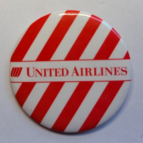 Vintage united airlines - united, button