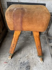 Vintage Pommel Horse. Vaulting
