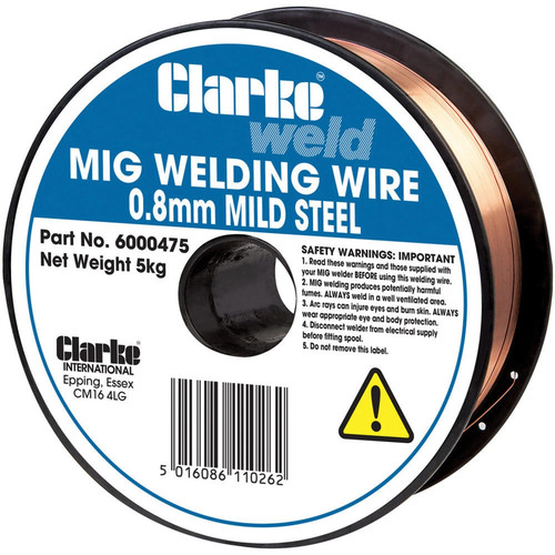 Clarke mild steel welding wire - clarke,