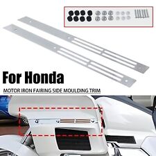 Iron Fairing Side Moulding Trim For Honda Goldwing 1500 GL1500 1988-2000 Chrome