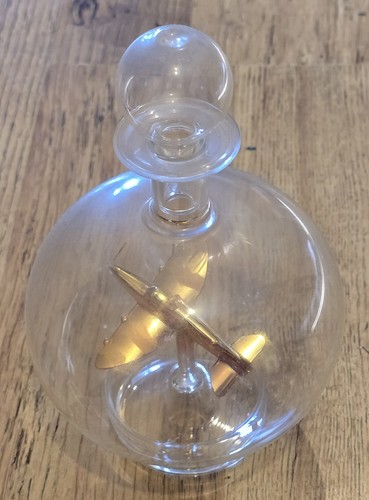 Vintage handblown glass - handblown,