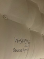 Vi-spring Super king mattress ‘Baronet Superb’ +  Super king Spring Base