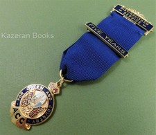 Association Of Conservative Club Distinguished Service Medal 5 Year Bar