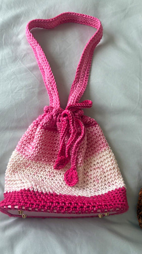 Handmade crochet wool shoulder - handmade,