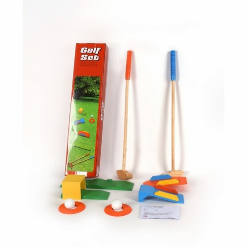 Mini golf set with obstacles - with,