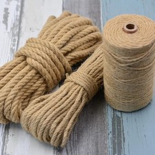 Natural Brown Jute Twine Rope