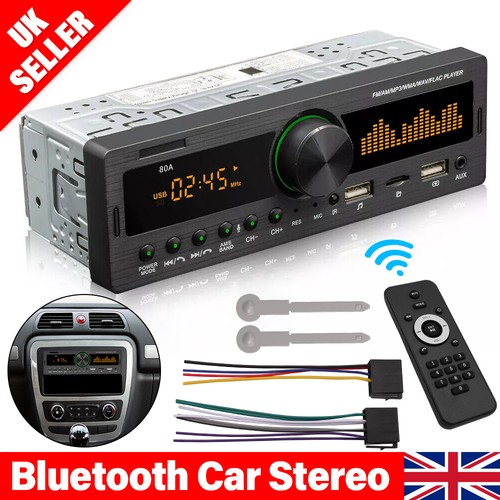 Single din bluetooth car - din, radio