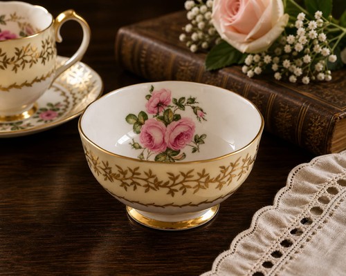 Vintage roslyn fine bone china - vintage,