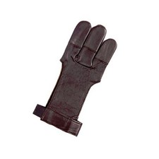 Petron - Archery bear claw Shooting Glove - brown leather