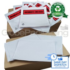 STRONG RECYCLABLE DOCUMENT ENCLOSED WALLETS ENVELOPES POUCHES A7 A6 A5 A4 DL